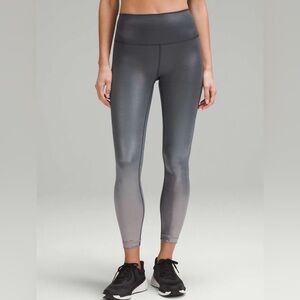 Lululemon Wunder Train High-Rise Tight 25" *Foil NWOT